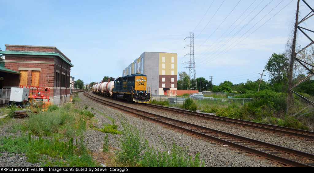 Passing the old CNJ Station  